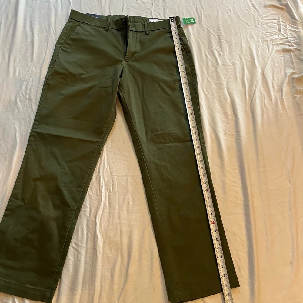 Gap green straight jeans - Picture 11 of 15